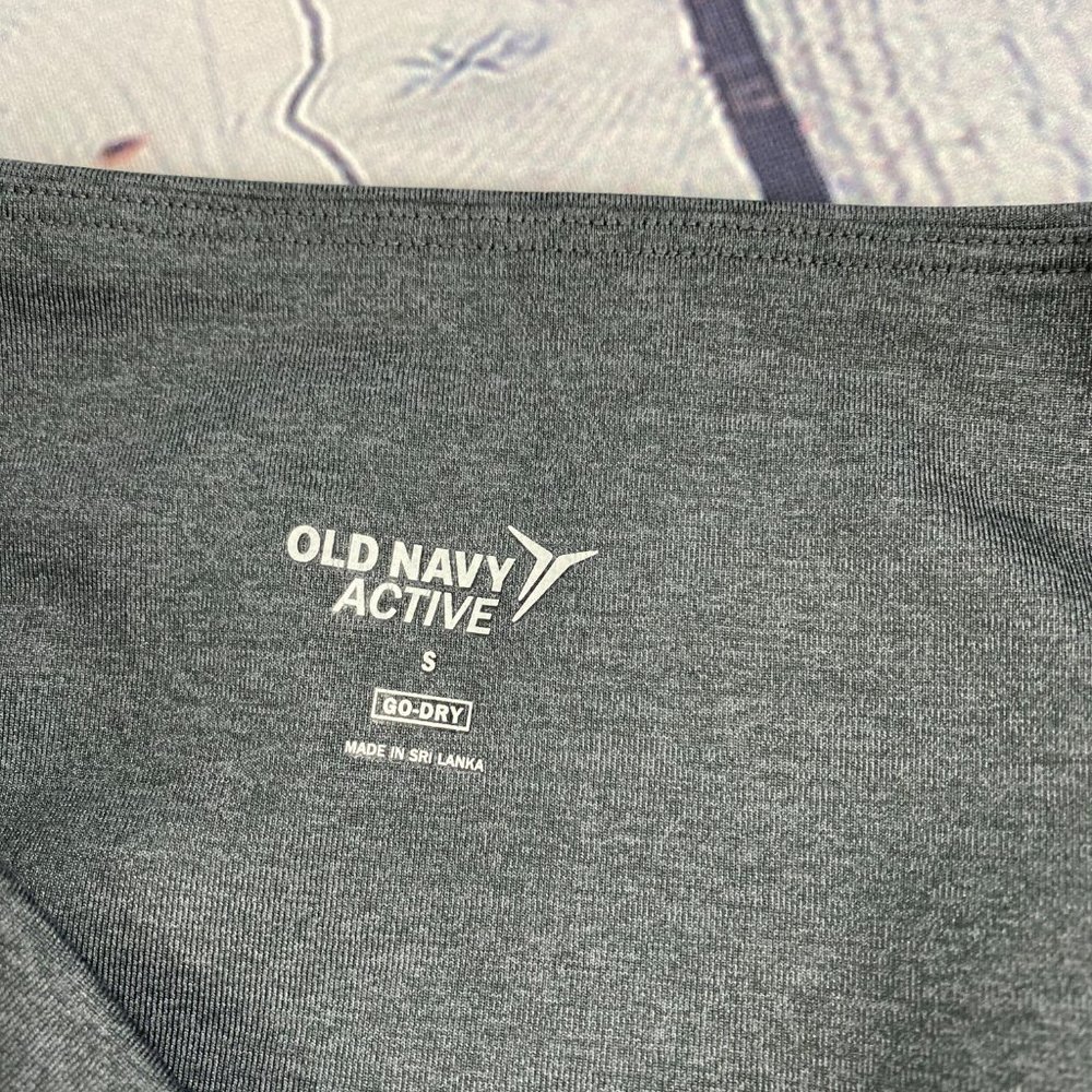 Old Navy Active Go Dry Gray Legging Yoga Pants - Picture 5 of 6